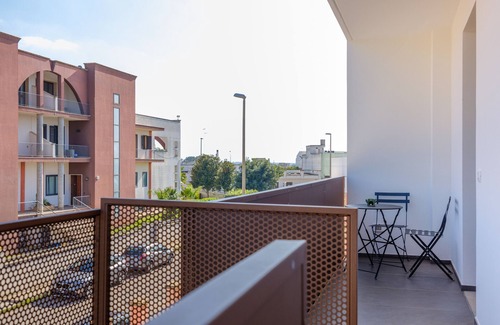 San Donato di Lecce Apartment | "Lovely Apartment Calù 4" with Balconies & Wi-Fi