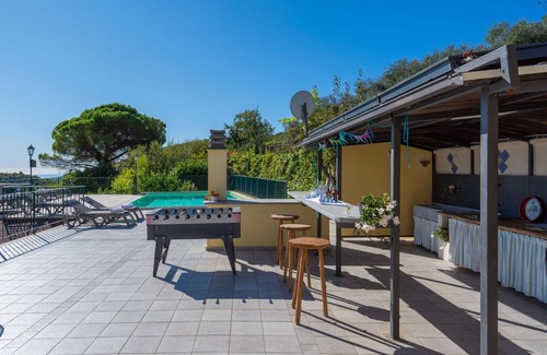 Valloria Apartment | Lovely apartment for 4 guests with pool, A/C, WIFI, hot tub, TV and patio