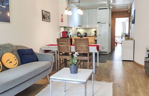 Davos-Dorf Apartment | Lovely apartment for 4 people with WIFI, TV and balcony