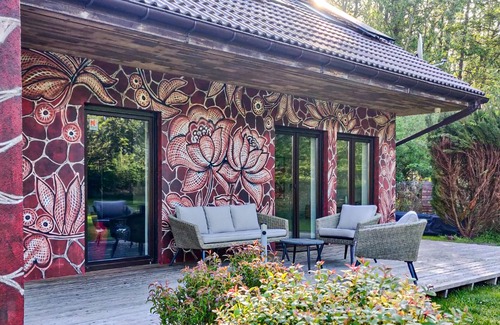 Miroszewo House | Lovely home in Nowe Warpno with kitchen
