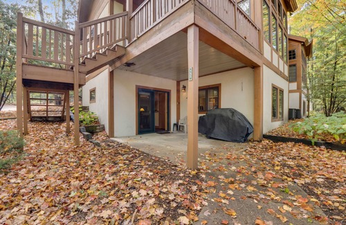 Boyne Falls Condo | Lower Disciples Unit | Walkable to Boyneland Chairlift | Sleeps 4 Guests!