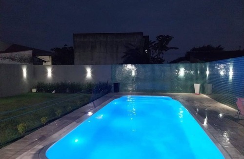 Guaratuba House | Lower part of the house with swimming pool and air conditioning Guaratuba PR