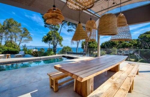 Begur Villa | Lujo contemporaneo con vista al mar cerca Sa Riera