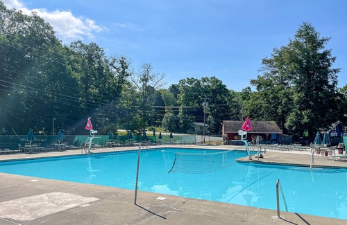 Pocono Mountain Lake House | LUX Lakefront, Games, Indoor Pool, Hiking, Hot Tub Fully Loaded, Dock
