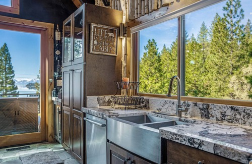 Incline Village Cabin | Luxe Lake View Lodge sleeps 18.