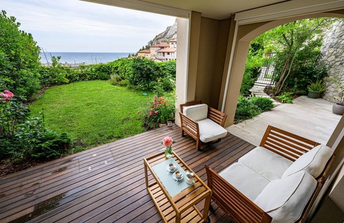 Duino-Aurisina Apartment | Luxuriöse Wohnung in Portopiccolo mit Garten und Privatstrand Privates