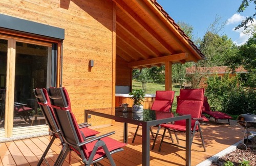 Drachselsried Ski Chalet | Luxuriöses Chalet mit Whirlpool