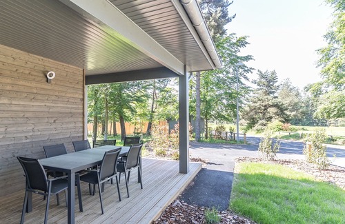 Le Chambon-sur-Lignon Cottage | Luxurious Lodge with Private Hot Tub, Golf Access, & Family Activities