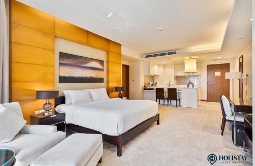 Downtown Dubai Apartment | Luxurious Studio with Burj Khalifa View Direct Dubai Mall Access - Kempinski Hotel