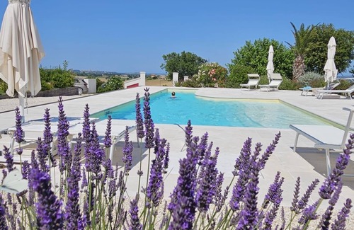Monsano Apartment | Luxurious suite in manor house with pool in central Marche region