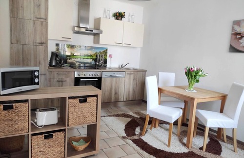 Sollenau Apartment | Luxurious vacation apartment with garden, terrace and pool.