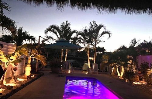Key Colony Beach House | Luxurious Waterfront Oasis: 2BR, Private Heated Pool, Tiki, Dock
