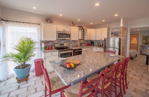 Shirley House | Luxurious Waterfront all Season Home with Private Beach. Awesome sunsets!