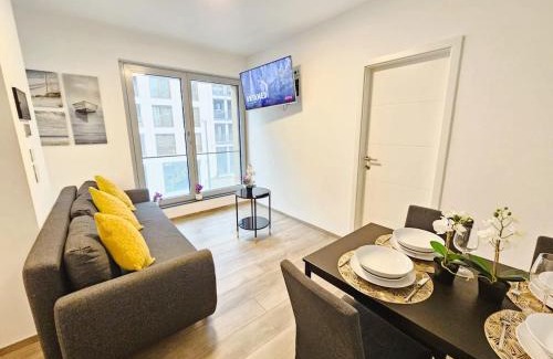 Gasperich Apartment | Luxury 1 BR flat with parking