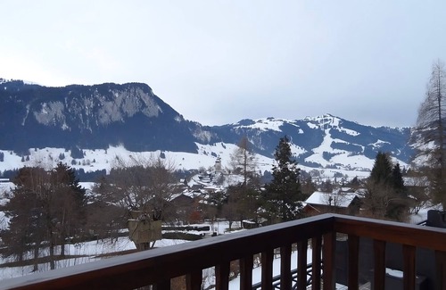 Chateau-d'Oex Apartment | Luxury 3 Bed apartment, panoramic mountain views, 5* Spa Facilities -
