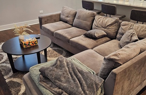 Tri-Taylor Apartment | Luxury 3-bedroom duplex with AC and WiFi in amazing Chicago
