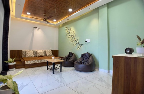 Indore Villa | Luxury 3bhk villa perfect for families and friends with a rooftop party hall