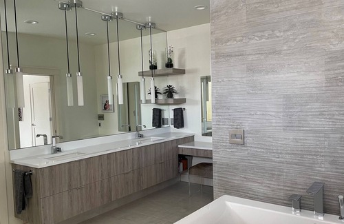 Cory House | Luxury 6000 sq ft home with heated salt water pool