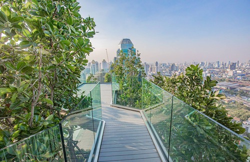 Makkasan Condo | Luxury Apt. Free Pickup Siam/Central Embassy 无边泳池