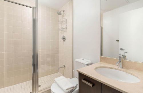 Bay Cloverhill Apartment | Luxury Bay Street Condo w Patio Sleeps 8