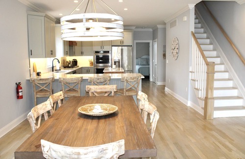 Seaside Heights House | Luxury Beach House Walking Distance to Ocean-4 Bedrooms & Den