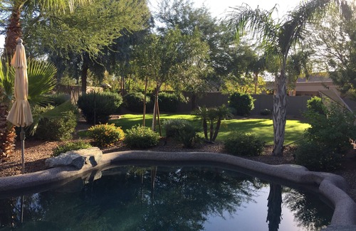 Melody Ranch House | Luxury Custom Home Near Superstition Springs Golf Course w/Heated Pool