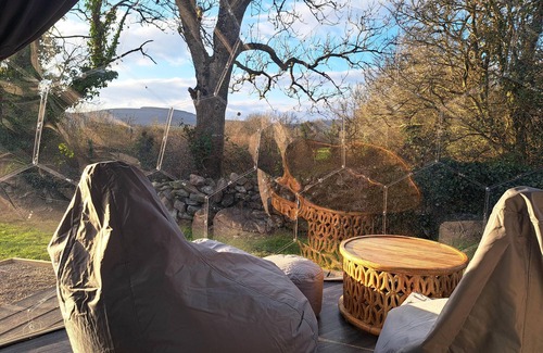 Corofin Cabin | Luxury Glamping Dome with views of the Burren