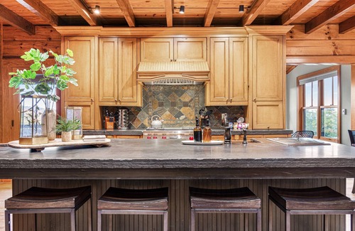 Banner Elk Cabin | Luxury Lodge w/Unmatched Long Range Views, Hot Tub, Game Rm, Fire Pit