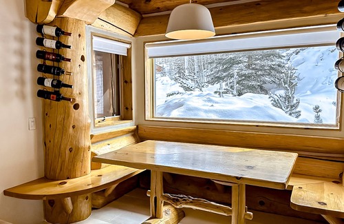 Highland Meadows House | Luxury log cabin with hot tub, sauna, lap pool, game room, & home gym