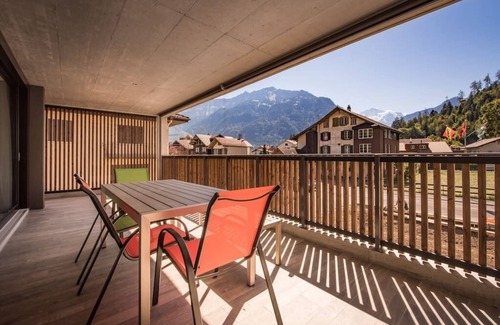 Central Interlaken Apartment | Luxury newly built apartment with wellness, elevator access and mountain views