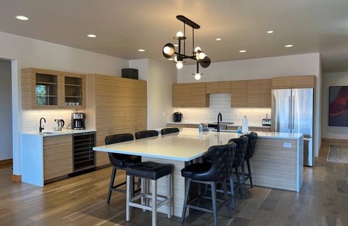 Whitefish Condo | LUXURY Penthouse w/hot tub overlooking Whitefish, close to Glacier. 3/3.5bath
