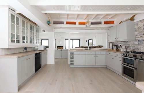 Wittering House | Luxury Seaside Retreat with Indoor Pool & Sauna