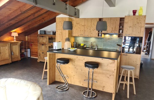 Nendaz Apartment | Luxury Ski-In/Ski-out Duplex Apartment 50m to Ski Station. Close to Town centre.