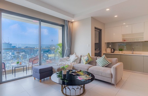 District 4 Apartment | Luxury The Goldview Apartment - Saigon Center Riverside