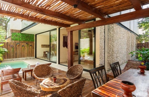 Zama Apartment | Luxury Three Bedroom Jungle Suite Private Pool TL19