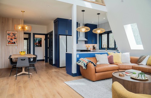 Fennville Cabin | Luxury Twin Peaks East Cabin – Secluded Pool, Hot Tub & Forest Escape
