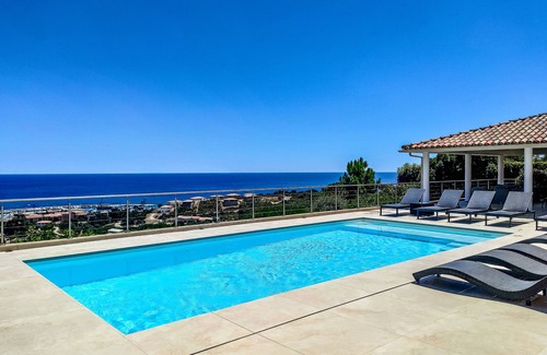 Solenzara Villa | Luxury villa with exceptional sea view! 10 to 12 people