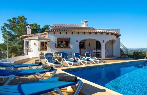 Media Luna Villa | Luxury villa with private pool in Javea, on the Costa Blanca, Spain for 6 persons