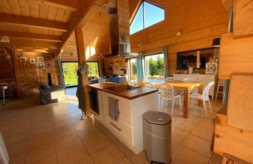 Kolczewo Villa | Luxury wooden house with garden on the Baltic Sea with sauna/whirlpool near Swinoujscie