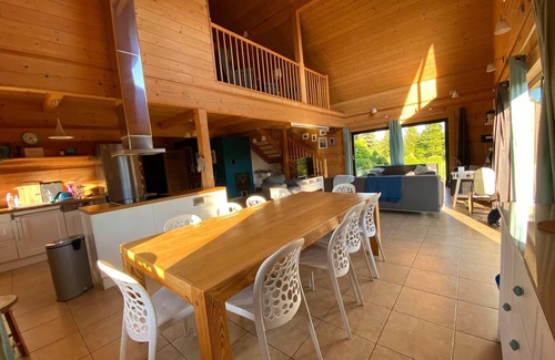 Kolczewo Villa | Luxury wooden house with garden on the Baltic Sea with sauna/whirlpool near Swinoujscie