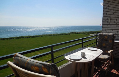 Staberdorf Apartment | Magical unrestricted sea view from the balcony on the Baltic Sea with a natural beach