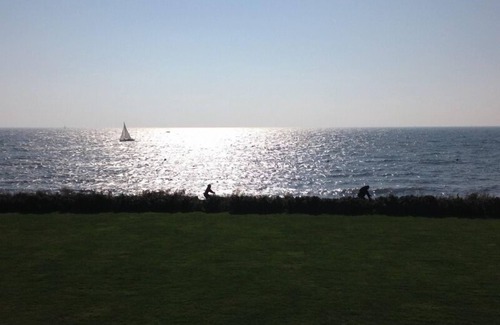 Staberdorf Apartment | Magical unrestricted sea view from the balcony on the Baltic Sea with a natural beach