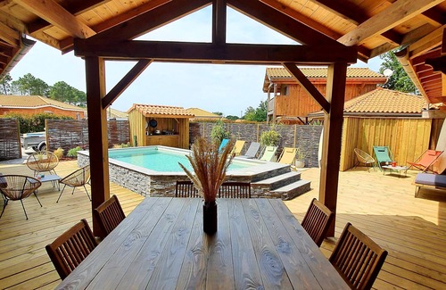 Mimizan House | Magnificent, comfortable house with heated swimming pool