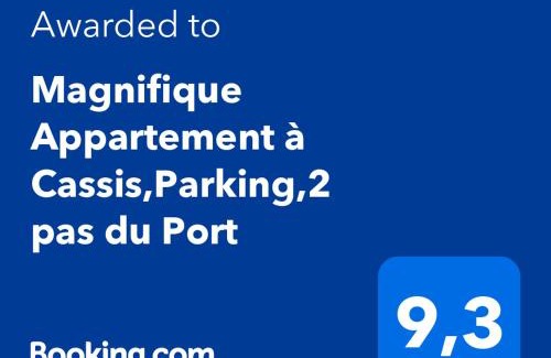 Cassis Apartment | Magnifique Appartement à Cassis,Parking,2 pas du Port