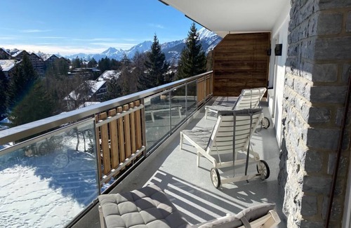 Lens Apartment | Magnifique Duplex au Centre de Crans