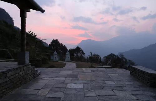 Lumle Villa | Mahakaruna mountain villa, peaceful family retreat with Himalayan views