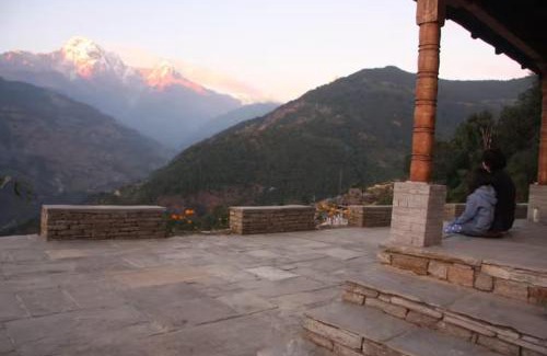 Lumle Villa | Mahakaruna mountain villa, peaceful family retreat with Himalayan views
