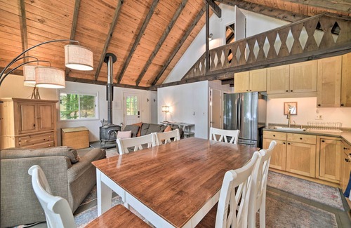 Lake Arrowhead Cottage | Maine Fall Foliage: Lakefront Home in Limerick!