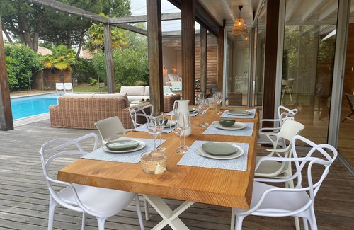Ares Villa | Maison architecte avec piscine - Bassin d'Arcachon - 500m from the beach - 10 pers.