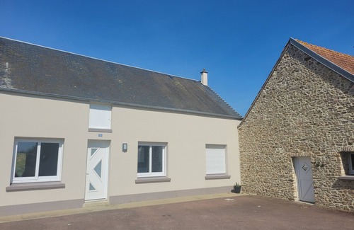 Creances House | Maison Avec Jardin Dans Environnement Calme à 5' de la Plage